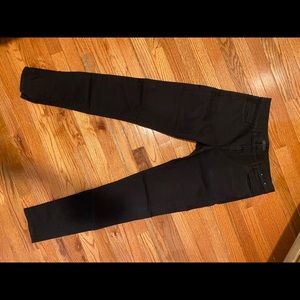 Uniqlo jet black skinny jeans